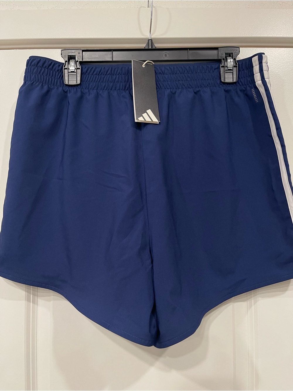 adidas 3-Stripes High-Rise Training Shorts Women's L New with Tags - Picture 8 of 12